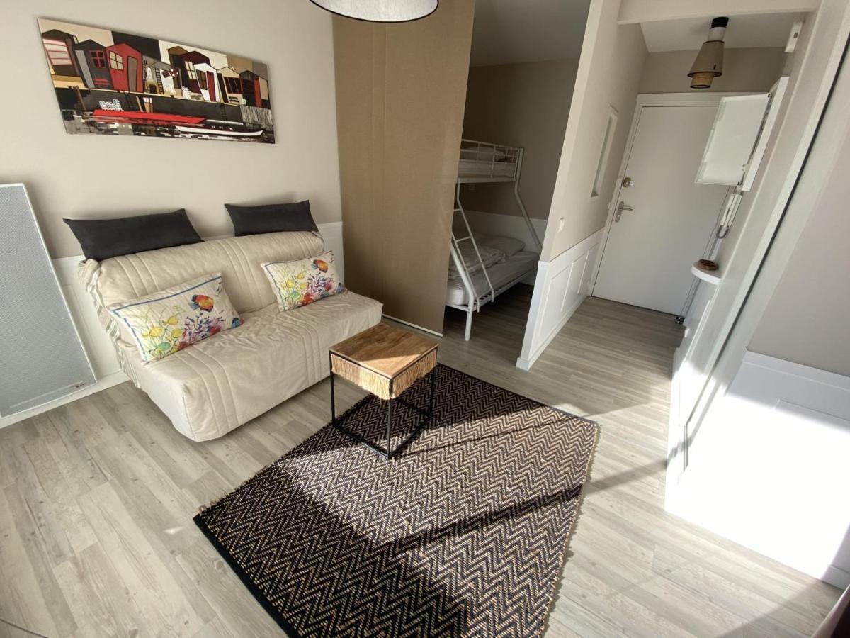 Studio Neuf En Front De Mer Avec Terrasse Et Parking, Ideal Pour 3 Personnes - Fr-1-474-147 Arcachón Exterior foto